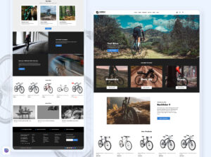 Landing Page Divi para Tienda de Bicicletas y Accesorios