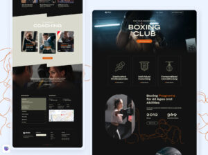 Descarga esta landing page en Divi para promocionar clases de boxeo para adultos y niños. Ideal para gimnasios o clubes de boxeo. ¡100% editable y responsive!