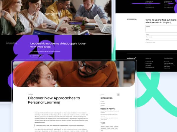 Contact-blog page