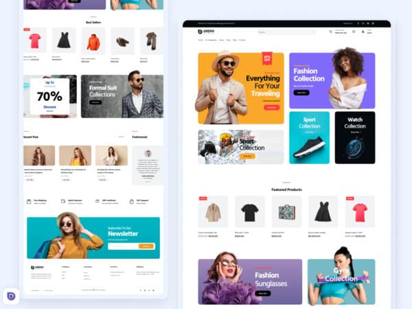 Outlet Shop Divi Landing page Landing Page Divi para Tienda Outlet o Marketplace de Segunda Mano